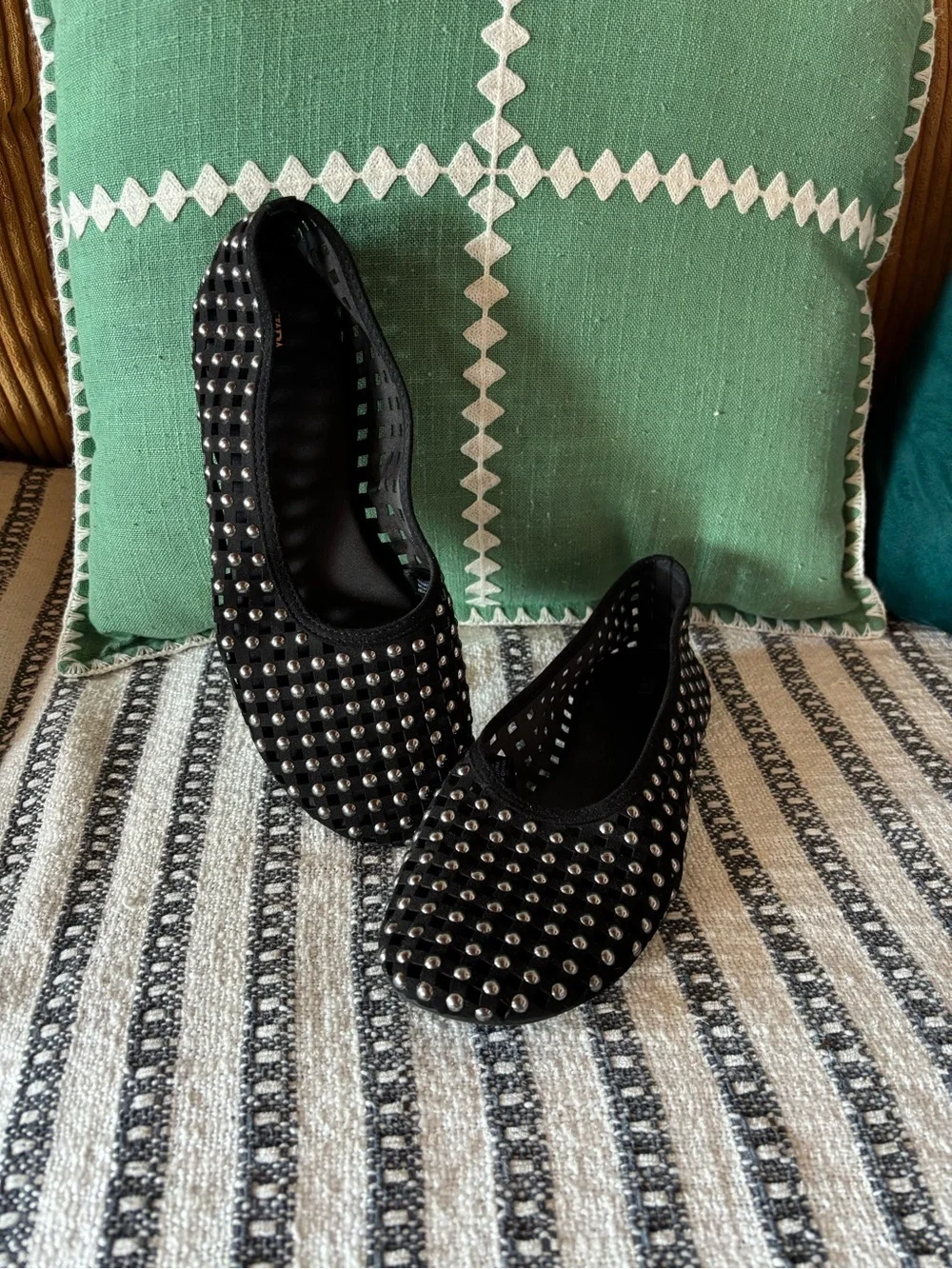 Zara black slip